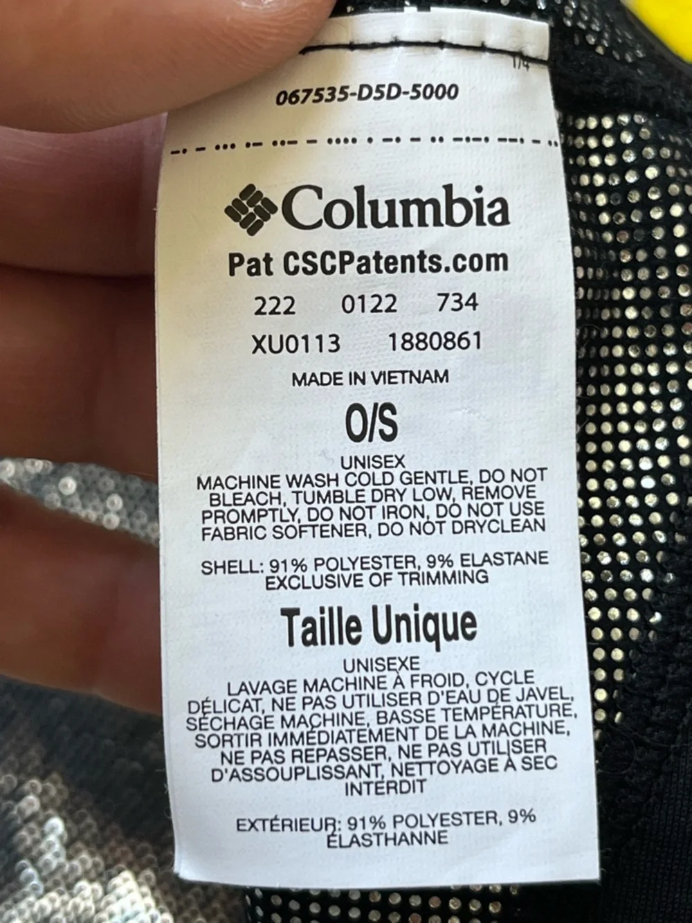 Columbia this high